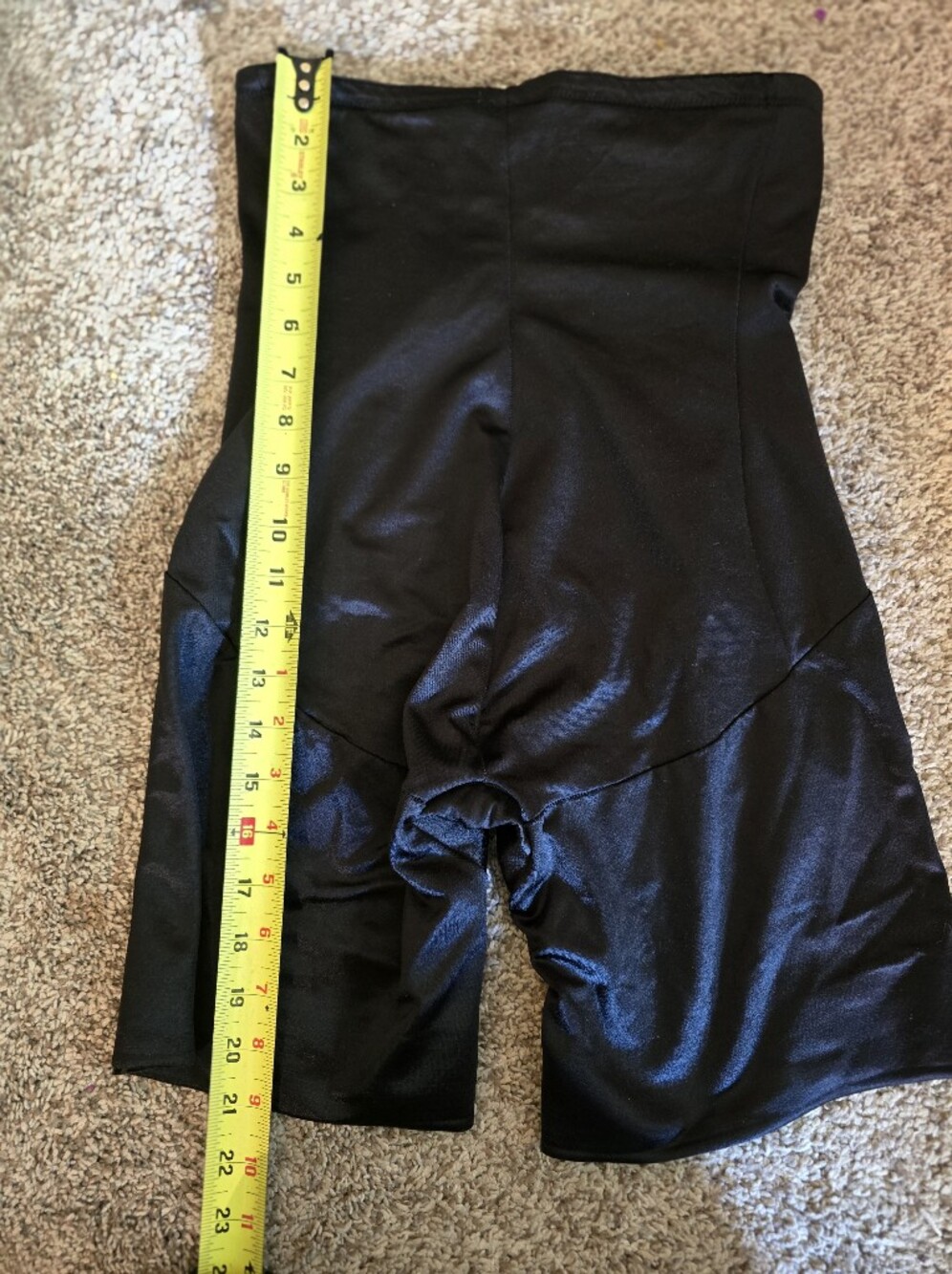 Vintage Black Shapewear Body Shape Shorts Style# 5369 Size 2XL Runs Small